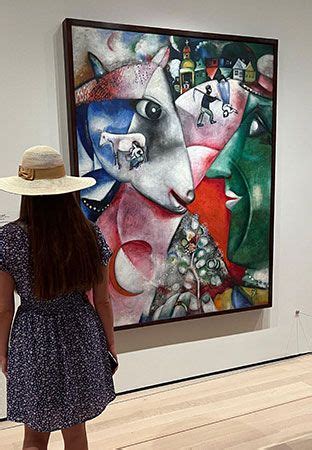 i and the village meaning|Analysis: I and the Village by Marc Chagall .